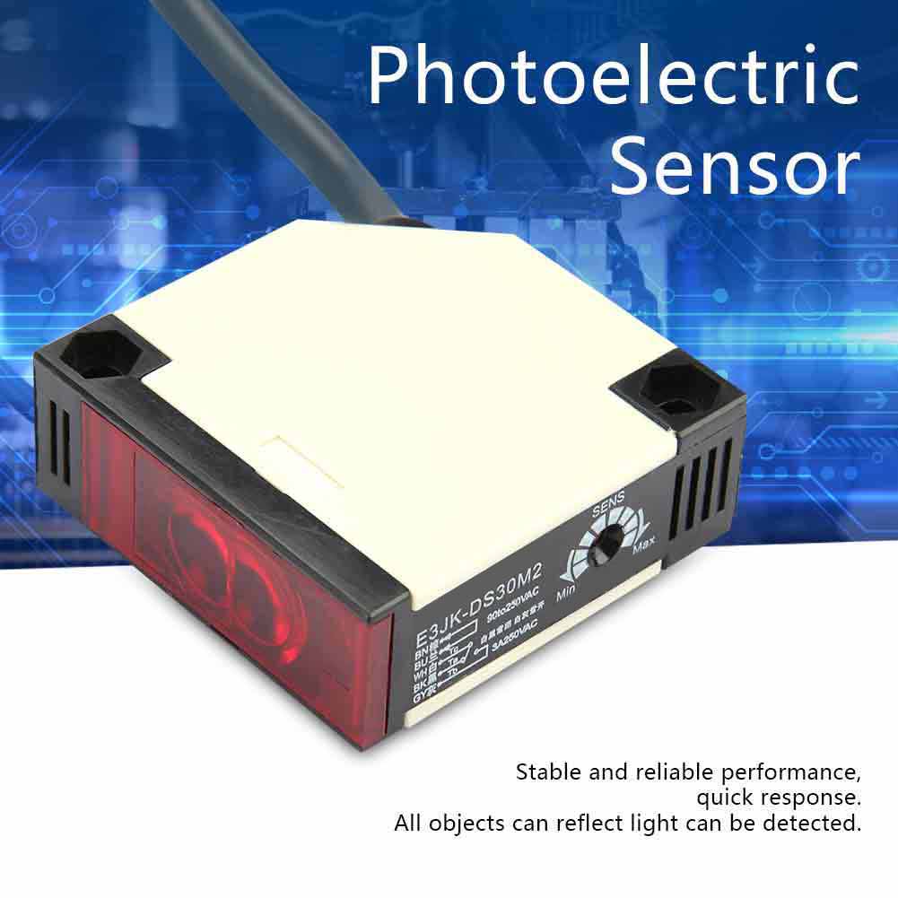 Fotoelektrischer Sensor Schalter Spiegelreflexionssensor E3JKDS30M1 (Normal offen)