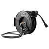Pressure Washer Hose Reel, 18.3 M X 6.4 Mm Retractable Power Heavy-Duty Steel Washer Hose Reel, 4000PSI Max, Auto-Rewinding, Flexible Wall/Floor