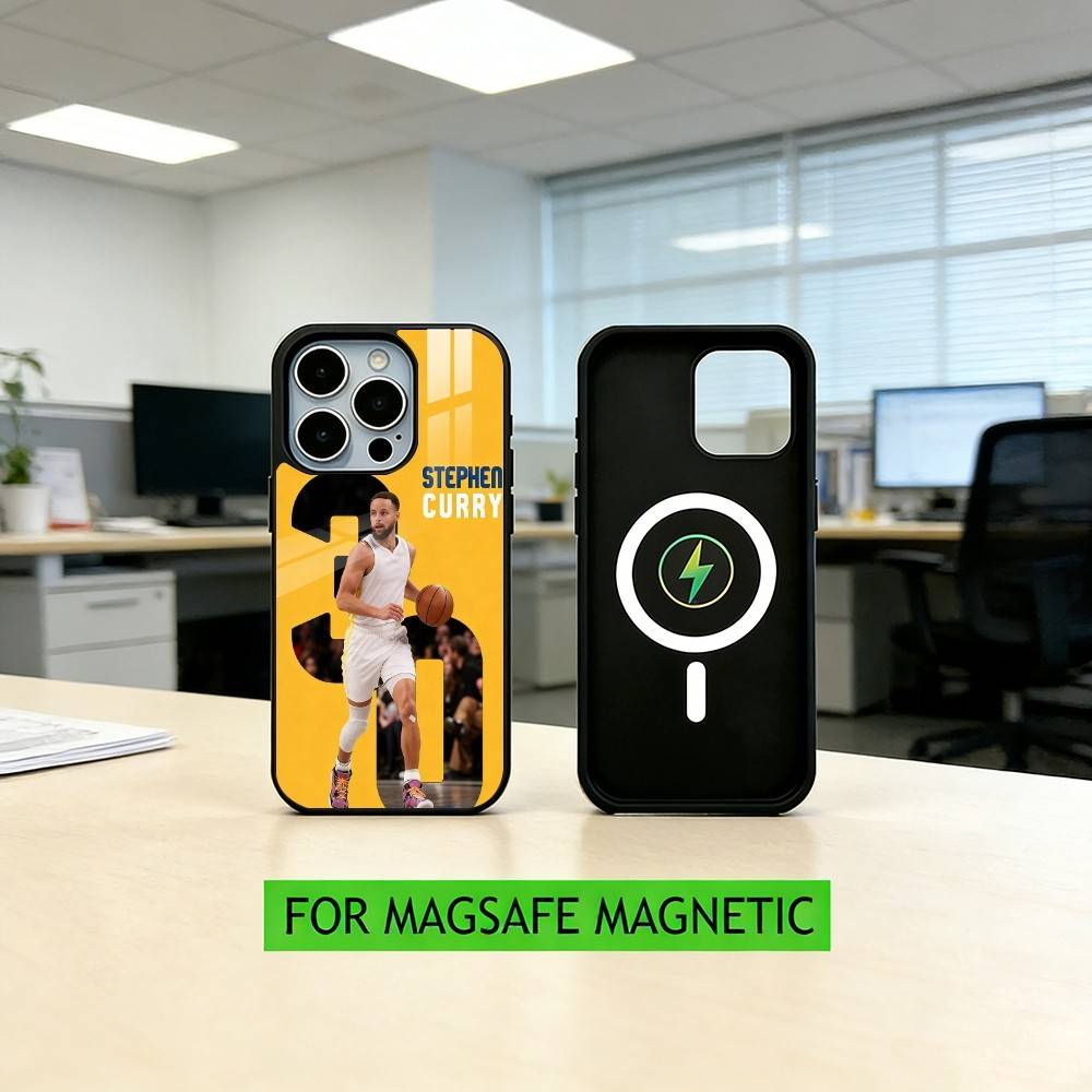 Stephen-n C-Curry-y Phone Case For iPhone17,16,15,14,13,12,11 Plus,Pro Magnetic with Magsafe Wireless Charging