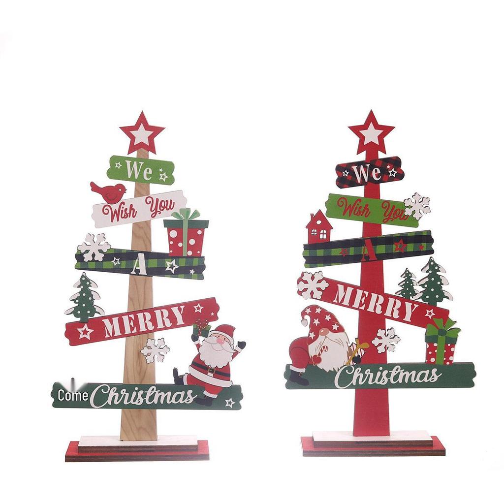 Weekly New Mini Desktop Christmas Tree Ornaments for Festive Decor