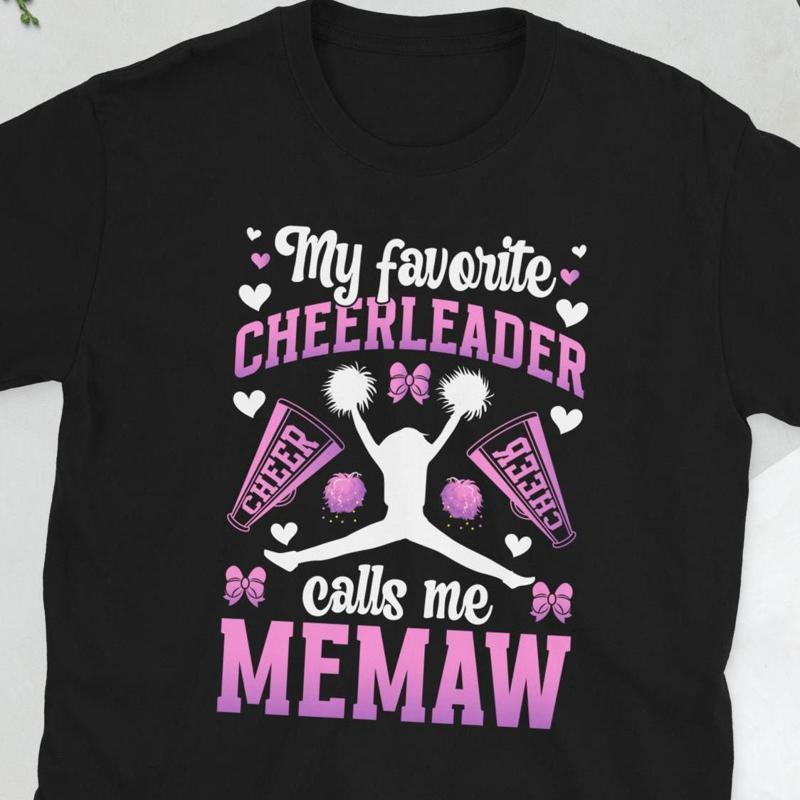 Proud Cheer Memaw Of A Cheerleader S T Shirt