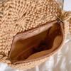 New Casual Handmade Crochet Braid Fringed Bag Women Tassel Knitted Handbag Female Beach Bohemian Shoulder Messenger Bag