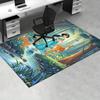 Princess,Forest,Deer Office Carpet Soft Polyester Entrance Carpet Washable Non-slip Machine Washable Indoor Carpet Living Room Bedroom Dinin
