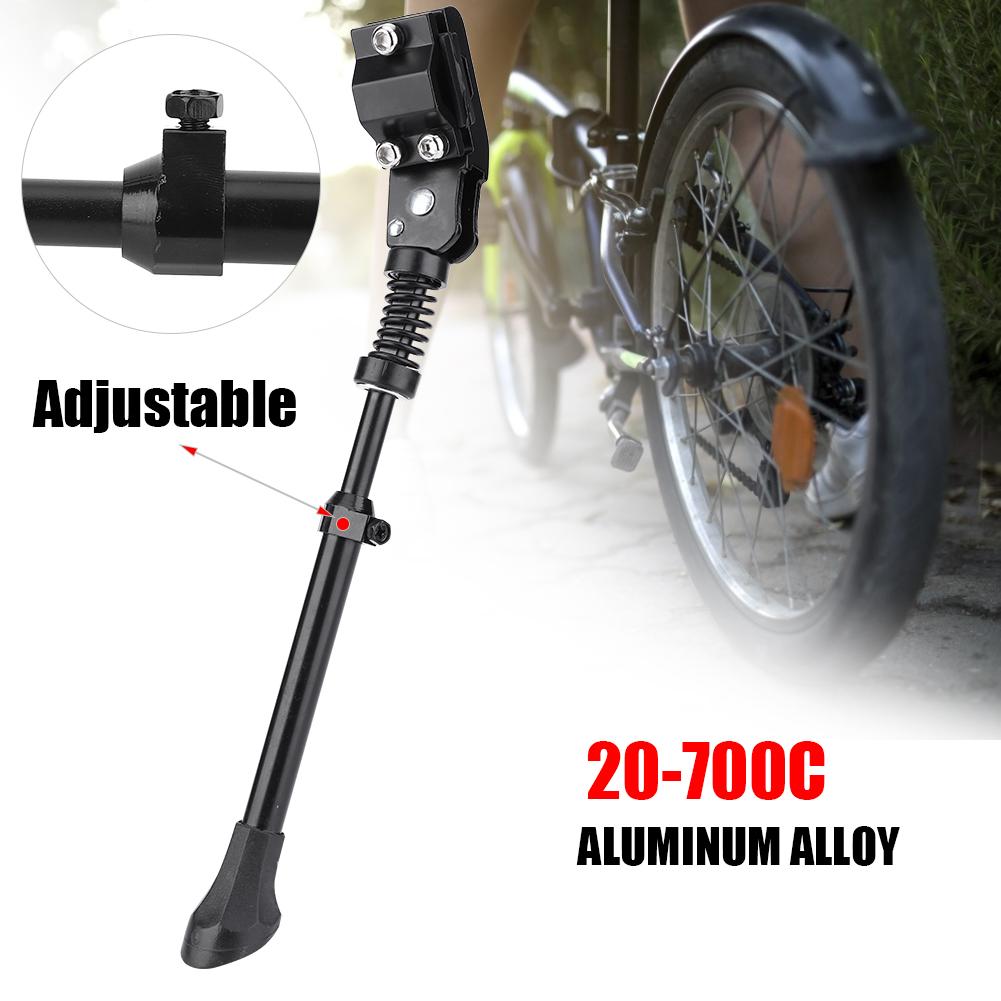 Adjustable Universal Aluminum Alloy Cycling Kickstand Side Support Parking Stand Foot Cycling Accessory