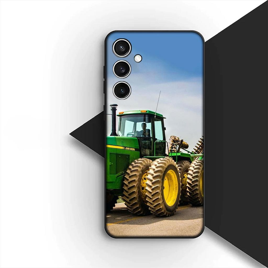 Farm Vehicle Tractor Silicone Cover for Apple iPhone 17 Pro XS Max Air XR 6 Plus X 5 + SE 2022 SE2 6+ Coque Phone Case