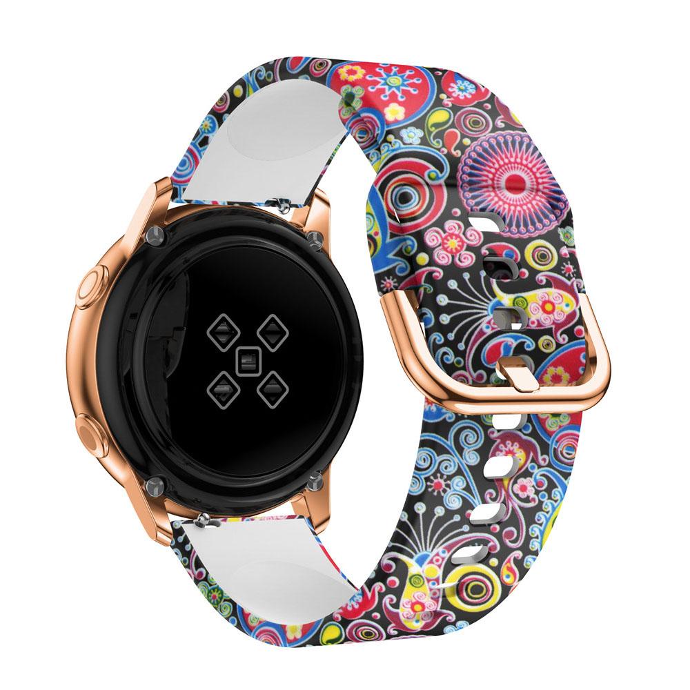 20mm Belt Printing Silicone Watchband Strap For HUAWEI WATCH GT 2 42mm Bracelet wristBand Strap for Huami Amazfit BIP Youth Lite