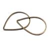 DIY Water Drop Copper Ring & Geometric Earring Accessories - In Stock