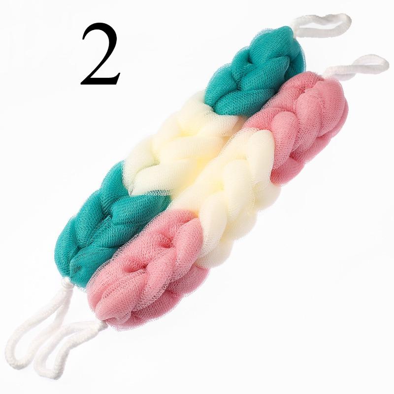 

Bath ball Large bath strip thick long bath towel rub back towel Pull back strip bath scrub Shower ball Other