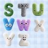 26 Letters Educational Plush Toys Set - A-Z Interactive Alphabet Dolls, Early Learning Toys for Toddlers, Fun Enlightenment Stuffed Animals Kids Gift