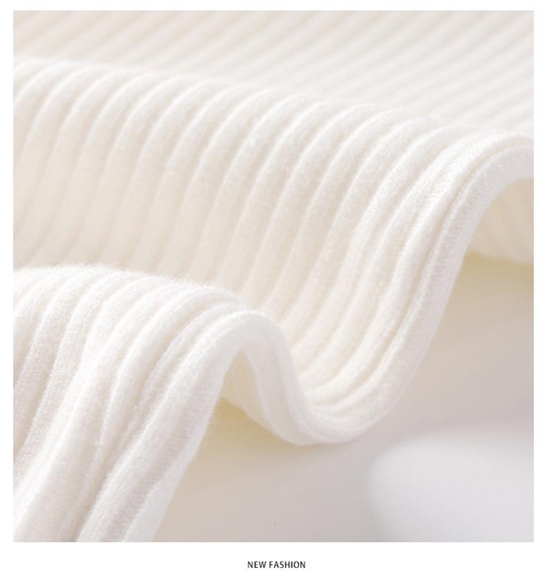 Men's Winter Thickened Turtleneck Sweater - Trendy Solid Color Youth Knitwear with Long Collar