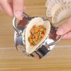 Convenient Home Dumpling Tool 304 Stainless Steel Dumpling Press Mold In Silver