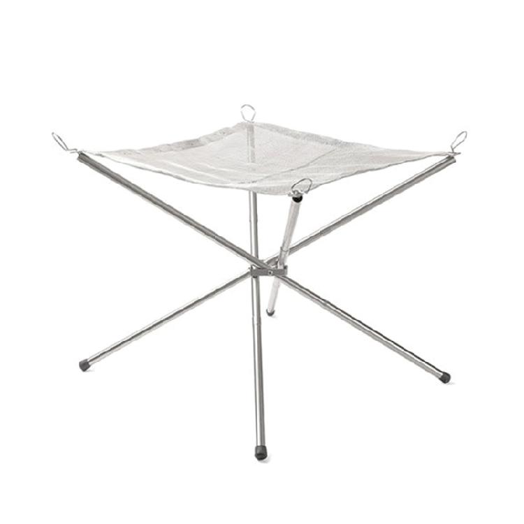 Rusts Resistant Outdoor Camping Grills Stainless Steel Fire Pit Multifunctional For Hiking Backpacking Durability