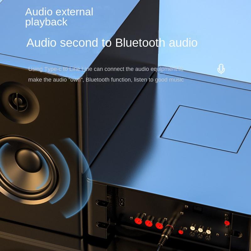 5.3 Kabelloses Bluetooth-Headset, um den Hals hängende Karte, Steckkarte, ultralange Batterie, Einsteckmikrofon ins Ohr, um den Hals hängendes Bluetooth-Headset