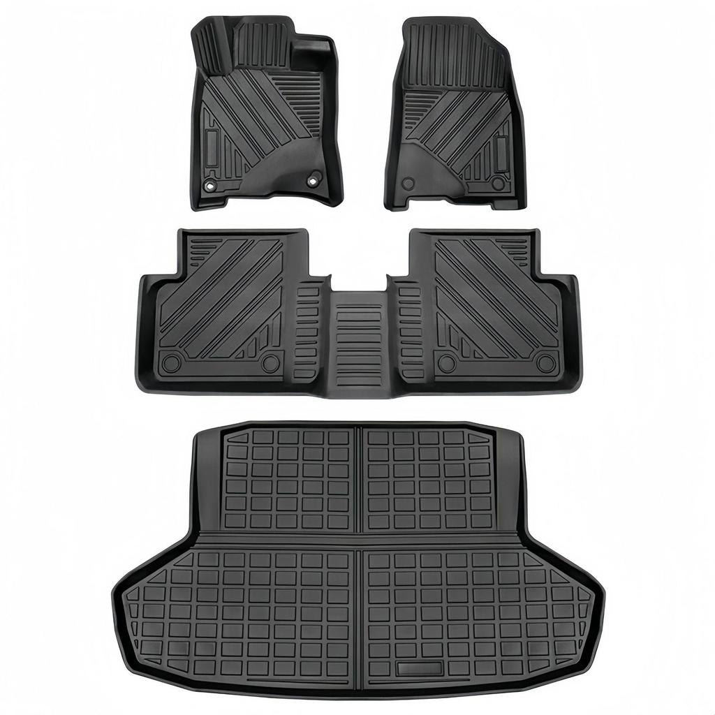 Honda 2022+ 11th Gen Civic Sedan LHD TPE Floor Mats & Trunk Mat