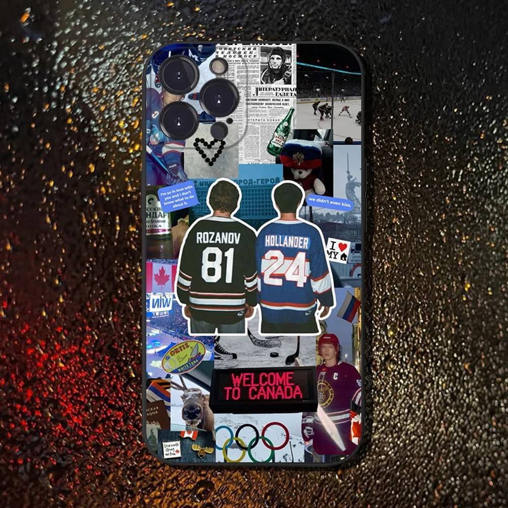 Heated Rivalry Phone Case for iPhone 17 Air 16 14 15 11 12 13 Pro Max 7 6 15 16 Plus 16E Shockproof Cover