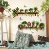 Creative Wall Stickers Potted Plant Decals Self-Adhesive Removable Wall Mural Diy Wall Art Home Decoration Accessories