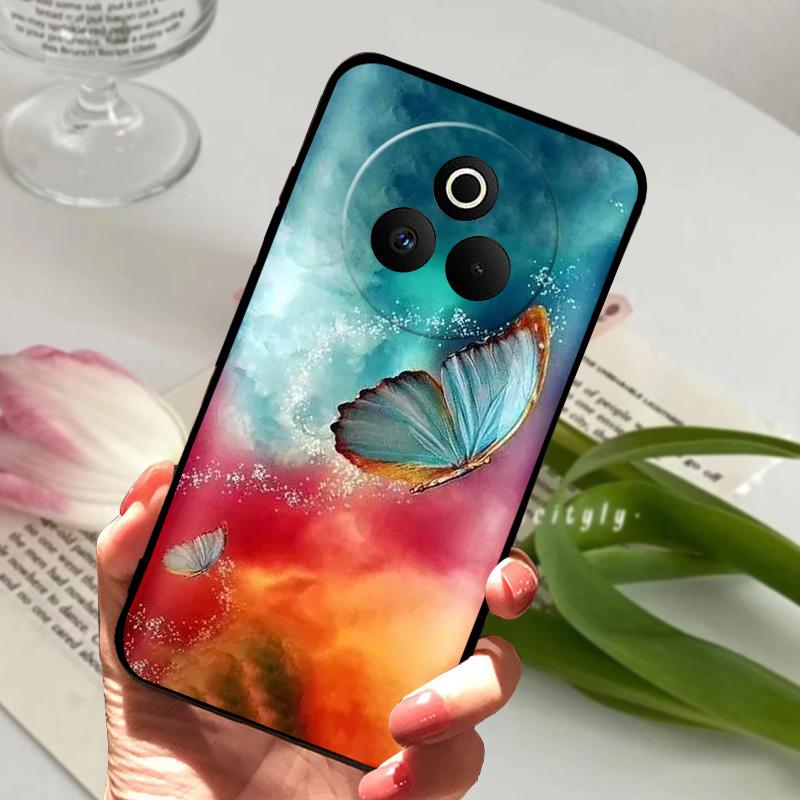 For Realme P3 Pro Case P3Pro Cartoon Lion Wolf Soft Silicone TPU Phone Cover For Oppo Realme P 3 Pro 5G Protection Fundas Cases