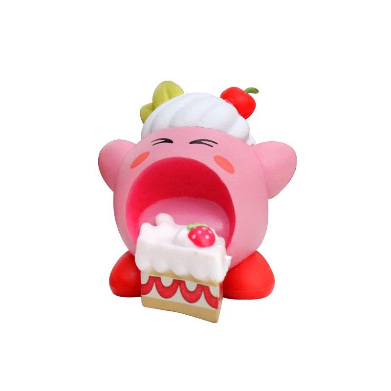 Kirby Anime Game Figurine Cake Decoration Ornament Collection.
