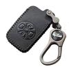 Toyota Smart Key Case, Key Cover, Key Chain, Stylish, Leather, Remote Control Cover, 5