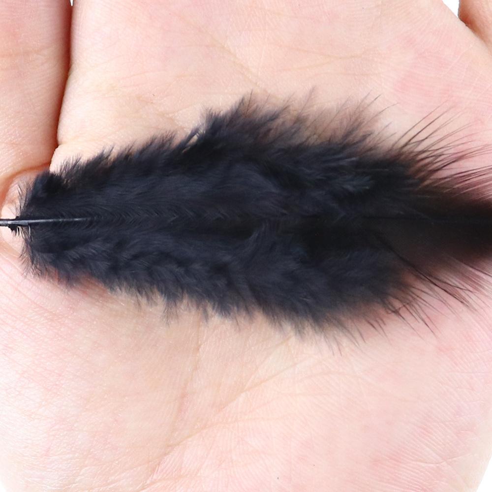 50Pcs Fluffy Natural Rooster Feathers Crafts DIY Accessories 8-15CM Chicken Feather Fly Tying Materials Sewing Decoration Plumes