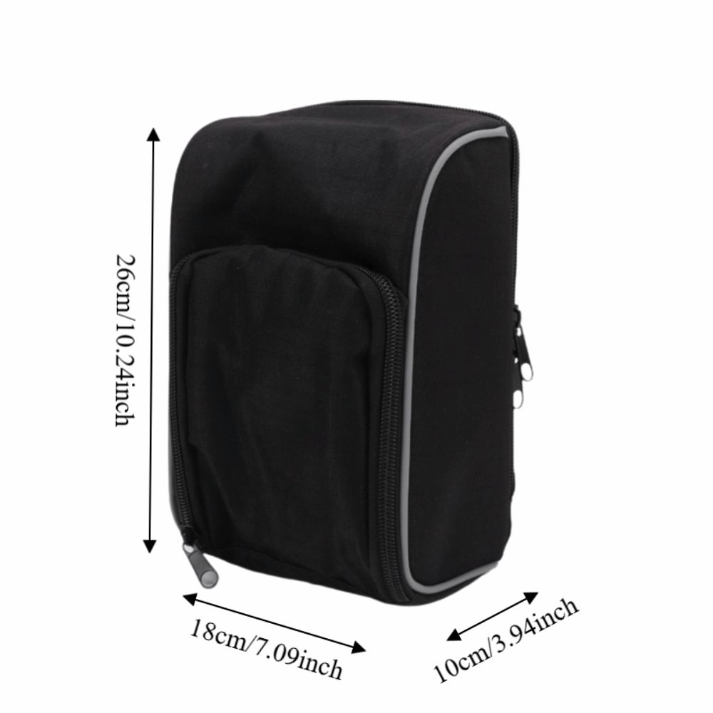 Large Capacity Bicycle Handlebar Bag Oxford Cloth Bike Front Head Bag  Outdoor Adventures