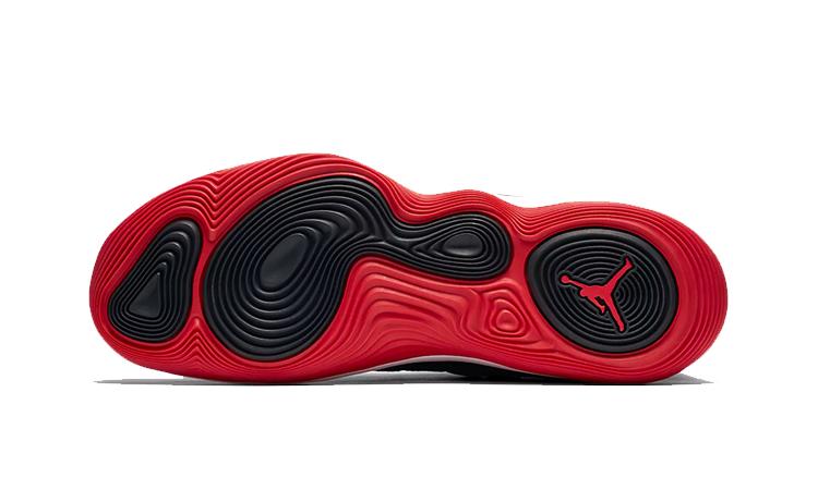 Men's Sneakers Air Jordan React Super Fly 2017 'Black/Red'