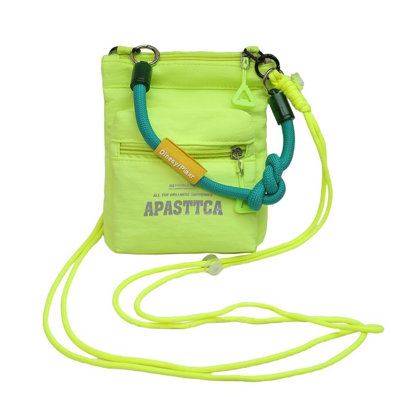 Lightweight Mobile Phone Bag Contrast Shoulder Bag Travel Crossbody Bag