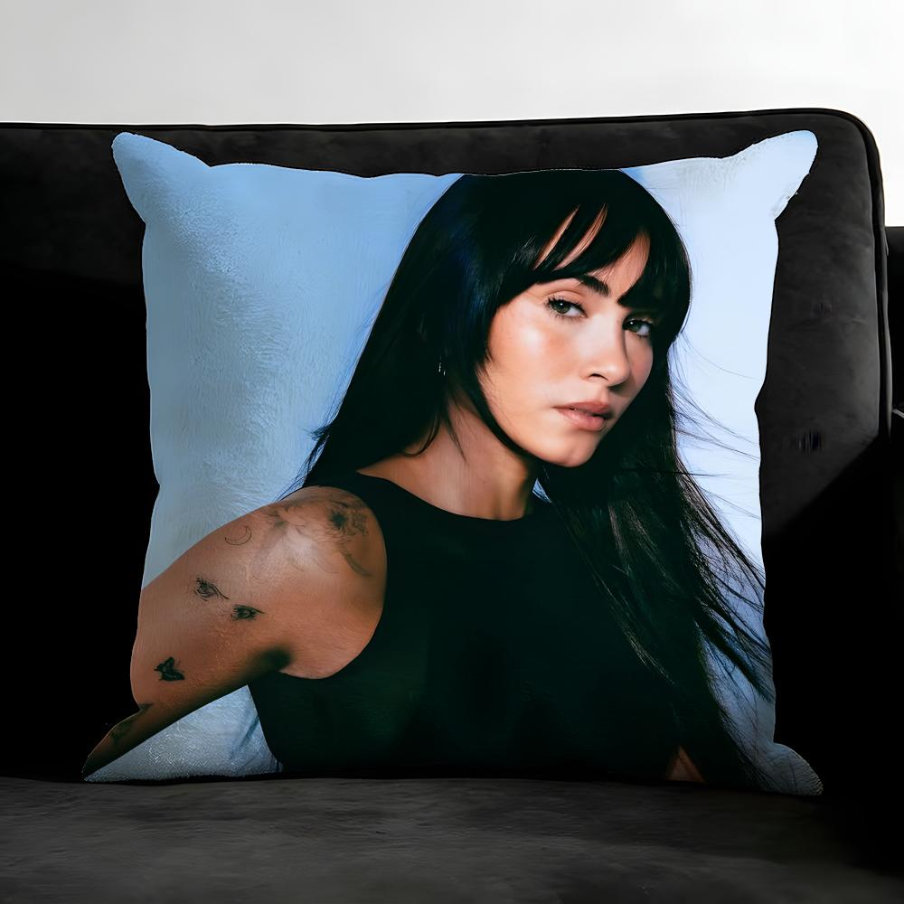 A-Aitana Ocanaa Singer Cushion Cover Pillowcase Ultra Soft Skin Friendly Fabric Cloud Like Comfort & Concealed Zipper