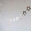 Hollow Five-pointed Star Paper Garland For Birthday Christmas Party Decorations