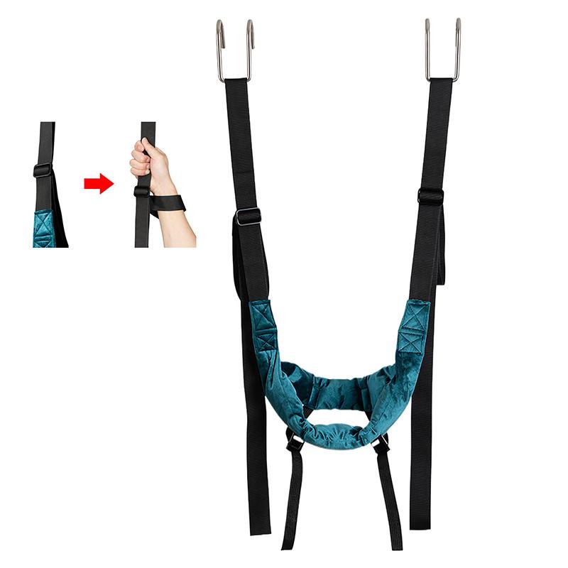 Hanging Neck Stretching Cervical Spondylosis Treatment Device Cervical Spine Orthosis Traction Frame Cervical Neck Traction Belt