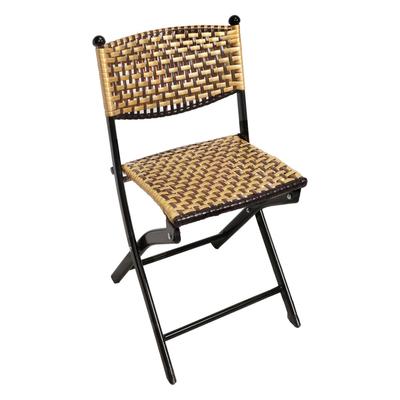 YOGOTO Faltbares Rattan Handgefertigtes Rattan Wasser Mit Rattan Rattan-Stil Garten Einfach zu Gut Balkon Essen Essen Garten Innen und Außen 1 Stück
