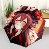 Anime Character, Cute Cat Automatic Opening and Closing, 8 Rib Structure Portable Umbrella, Suitable for Men and Women In All Seasons  Perfe