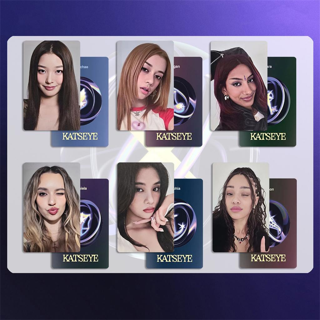 Girl Group Peripheral Accessories Girl Group Group Peripheral 6 Pcs Peripheral Card