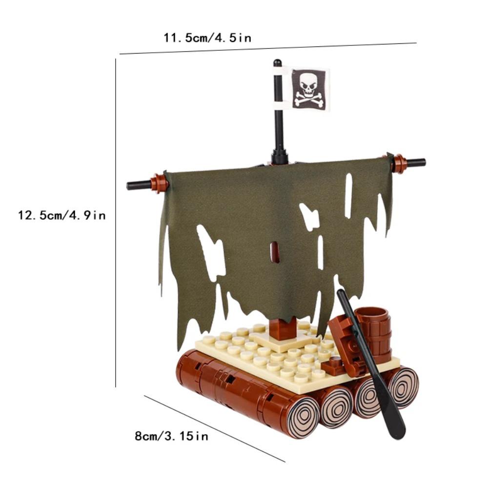 MOC Halloween Building Blocks Model Decorations Medieval Witches Vampires Thrones Kitchen Street Lamps Tombstones Toy Gift S025