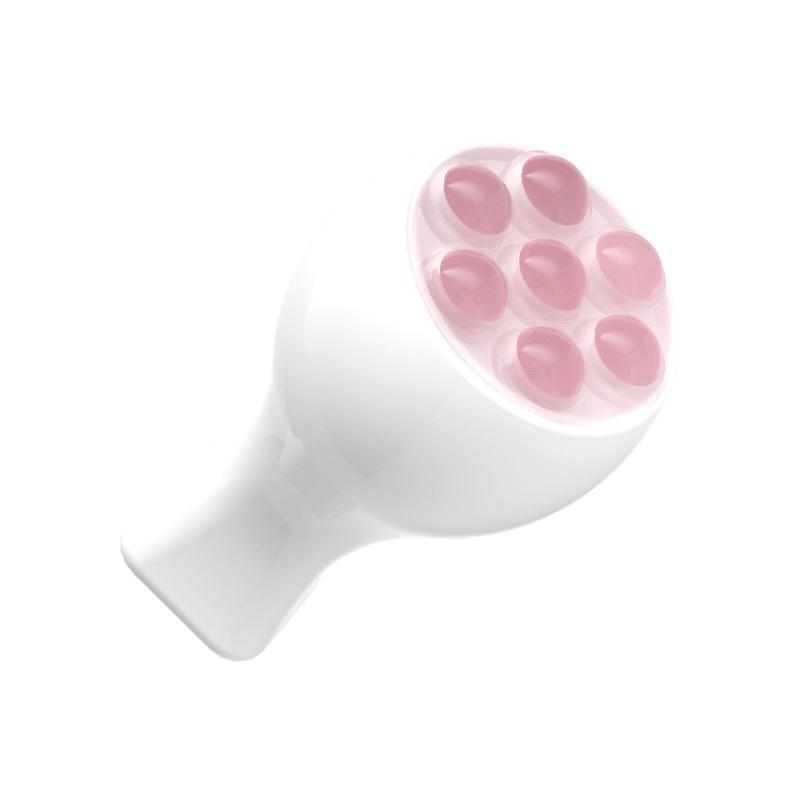 Handheld Face Roller 7 Jade Beads Facial Massager Skin Tighten Lifting Promotes Face Cream Absorption Portable Comfortable Grip