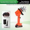 Motozappa Elettrica Portatile da Giardino, Coltivatore Manuale a Batteria al Litio, Strumento per Sarchiatura e Allentamento del Terreno