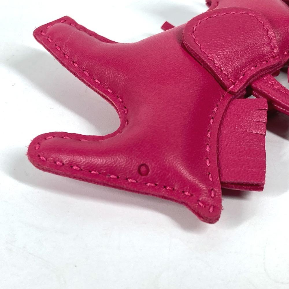 HERMES Horse Rodeo PM Bag Charm So Pink charm Anyo Miro Rose mexico pink