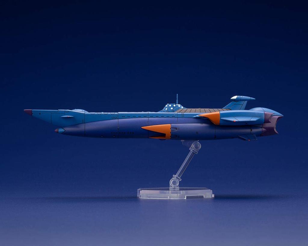 Kotobukiya Das Geheimnis des blauen Wassers Universelles U-Boot Maßstab Plastikmodell 152mm KP548 Nadia - Nautilus, 1/1000 Bausatz, Ca.. Lang,