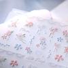 Colorful Embossed Flower & Bow Nail Stickers