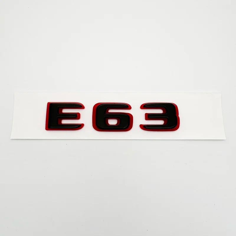 2024 New style Two tone Letters Numbers Emblem E43 E53 E63s for Car Fender Trunk Rear W212 W213 W214 Sticker Logo Accessories