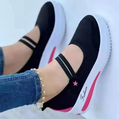 Mesh Breathable Woman Tennis Shoes Canvas Shoe Female Casual Shoes Ladies Sport Shoes Platform Sneaker Hollow Out Shoes