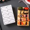 2025 Hot 10 In 1 Sushi Press Mold Rectangular Maker Press Mini Japanese Onigiri Sushi Rice Ball Mold DIY Sushi Maker Kit