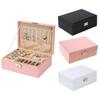 Convenient Jewelry Box Spacious Jewelry Holder Double Layer Jewelry Organizers