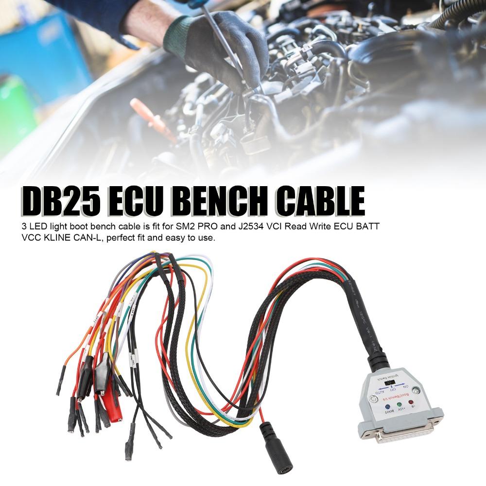 With Switch Boot Bench Cable Multi-Terminal Wiring DB25 Cable Heavy-Duty ECU Boot Cable Auto Shop