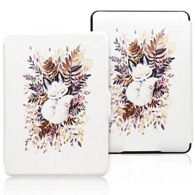 For Kindle Paperwhite 1/2/3 Smart Case PU Leather Print Flip Cover for Kindle NO.DP75SDI Funda Auto Wake Sleep Case