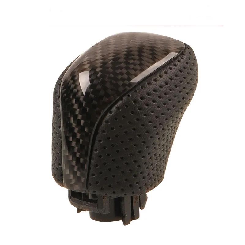 New Real Carbon Fiber Gear Shift Knob For Toyota Reiz Mark X 2010 2011 2012 2013 2014 2015 2016 2017 Gear Ball