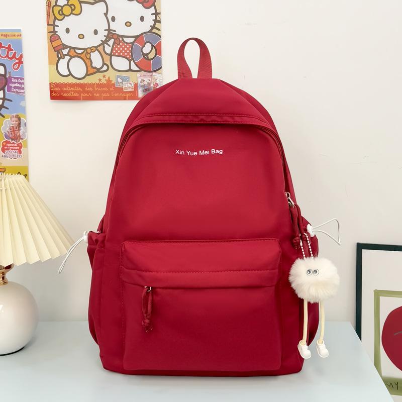 Schultasche Rucksack für neue Schüler Oberstufen-Schultasche Einfach Große Kapazität Freizeitrucksack Leichte Sport-Reise-Tasche