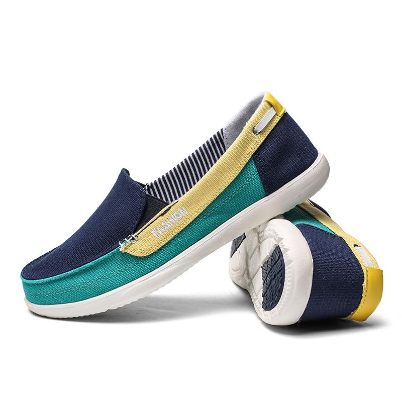Mode Frauen Leinwand Freizeitschuhe Loafers Slip On Driving Schuhe Mokassins Frauen Wohnungen Schuhe