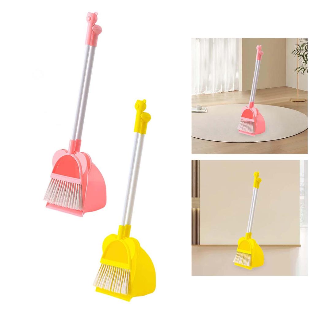 Mini Broom and Dustpan Set for Kids,Toddlers Broom Set,Holiday Gifts Children Housekeeping Cleaning Tools for Kindergarten