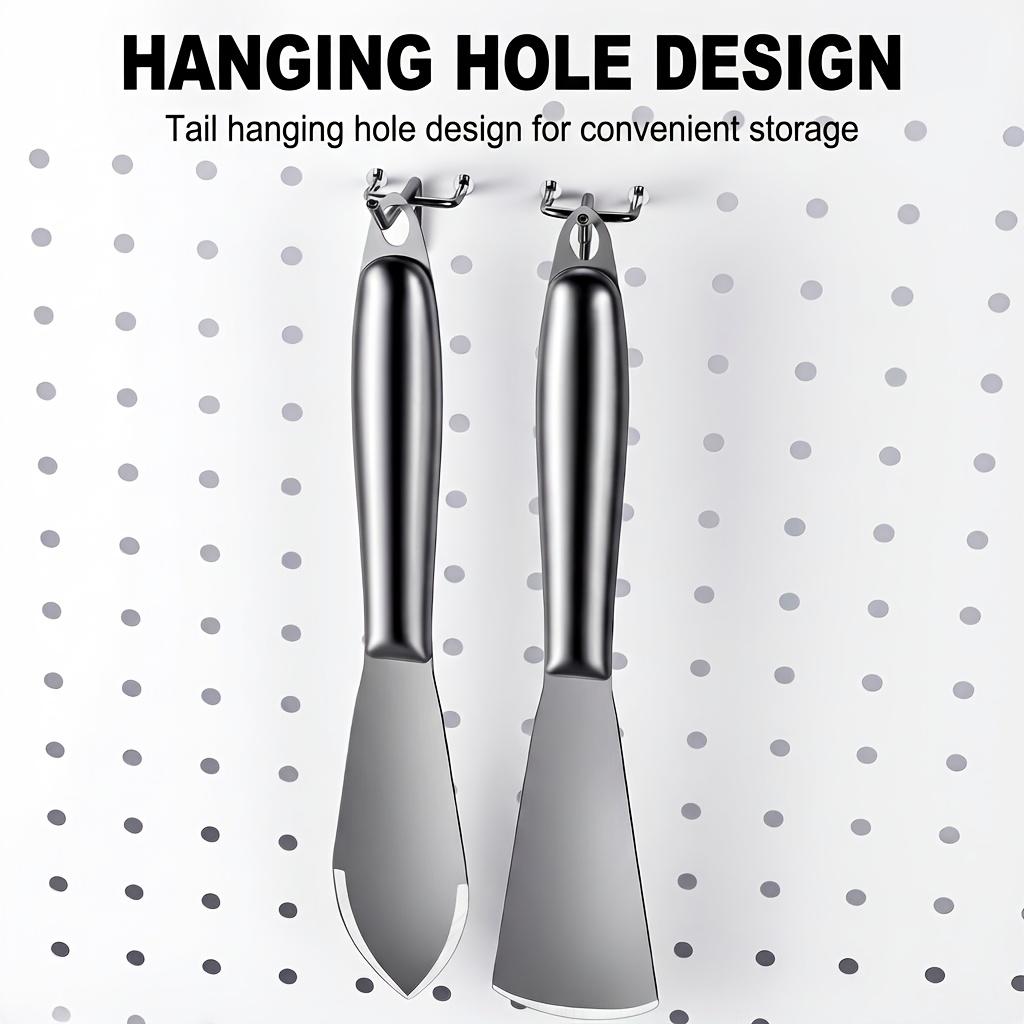A Heavy-Duty Stainless Steel Gardening Trowel Available in Flat And Pointed Versions, Ideal for Planting, Weeding, And Loosening Soil
